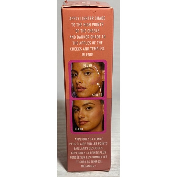 NYX Dual-Ended Wonder Stick Cream Blush In Honey Orange & Rose - Picture 4 of 6